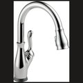 Delta Leland Single Handle Pull-Down Kitchen Faucet with Touch2O and ShieldSpray Technologies 9178T-DST